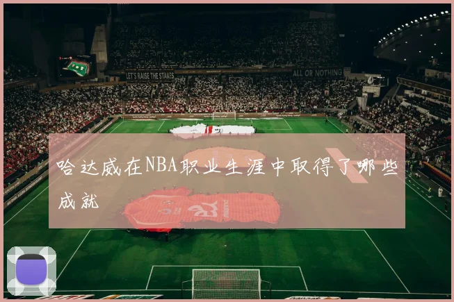 哈达威在NBA职业生涯中取得了哪些成就